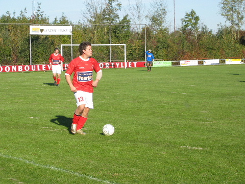 Leo Vroegop aan de bal
