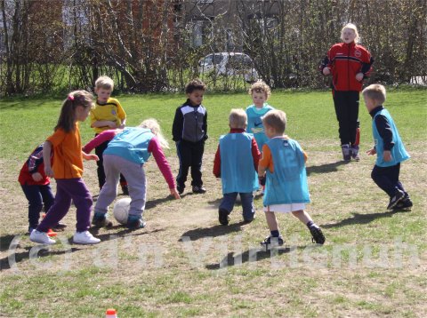 Proeftrainingen Smurfen